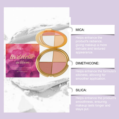 Multi-Purpose Diamond Texture Eye Shadow and Blush Palette